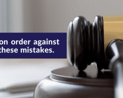 Do you have an IVO against you? Don't make these mistakes.
